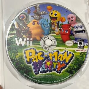 5 for $60 - Pac-Man Party Wii Game with generic case